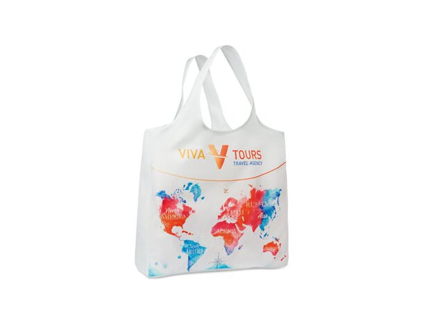 Bolsa de compra plegable con funda personalizado