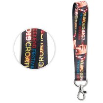 Lanyard poliéster y diseño corto