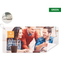 Toalla Cadoneghe microfibra RPET con gancho golf