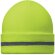 Gorro acrílico neón con bandas reflectantes sin color