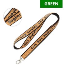 Lanyard con recubrimiento de corcho