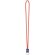 Lanyard redondo con etiqueta de pvc