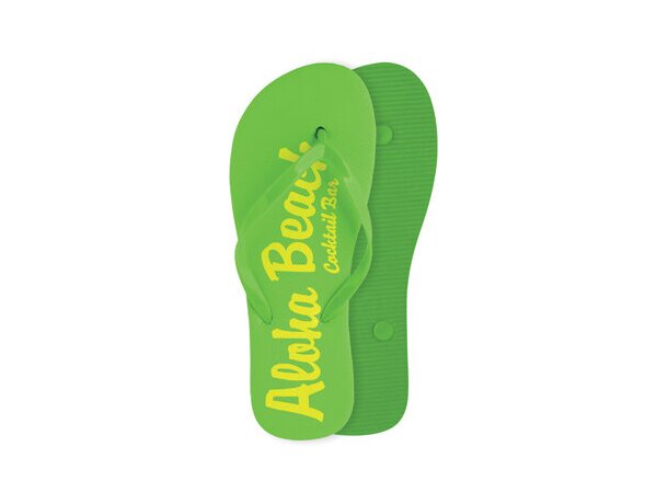 Chanclas de playa de una sola capa