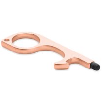 Ganchos de zinc personalizados con puntero táctil