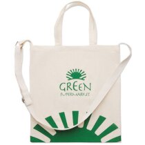 Tote Bag Sumba algodón 100% asas cortas ajustables con bambú