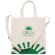 Tote bag personalizada bandolera 140g natural hebilla ajustable sin color