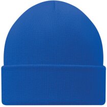 Gorro de doble capa con dobladillo y de pet reciclado