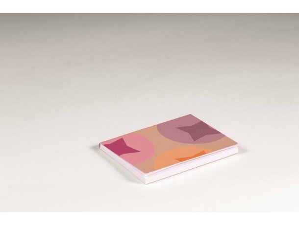 Notas adhesivas de papel reciclado de tapa blanda
