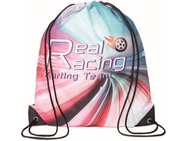 Bolsa de cuerdas con esquinas de pu para empresas