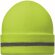 Gorro de doble capa de color neón amarillo fluorescente merchandising