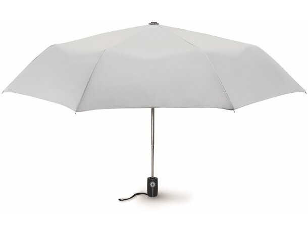 21 paraguas plegable a 3 tiempos calidad premiummu2004 blanco