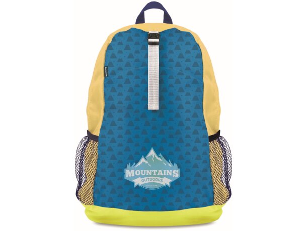 Mochila plegable amarillo barato