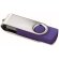 USB giratorio personalizado y económico Techmate lila