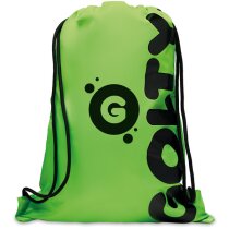 Mochila de cuerdas 100% poliéster de sarga 230d personalizado