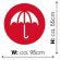 21 paraguas plegable a 3 tiempos calidad premiummu2004 personalizado