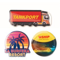 Pin Chester acero inoxidable cierre mariposa