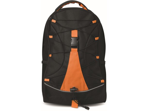 Mochila para la aventura naranja