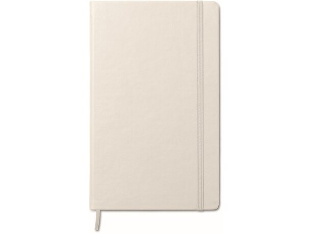 Libreta de polipiel pu (tapa dura) blanco merchandising