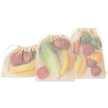 Set de 3 bolsas para alimentos