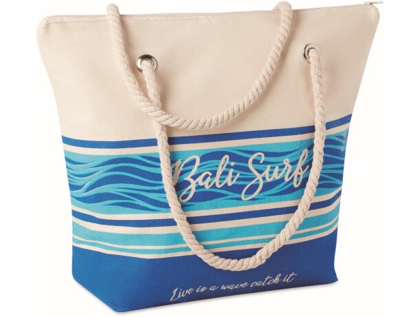 Bolsa de playa de canvas personalizado