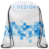 Mochila personalizada de cuerdas 100% poliéster de sarga 150d x 300d Mochila personalizada de cuerdas 100% poliéster de sarga 150d x 300d