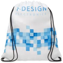 Mochila personalizada de cuerdas 100% poliéster de sarga 150d x 300d