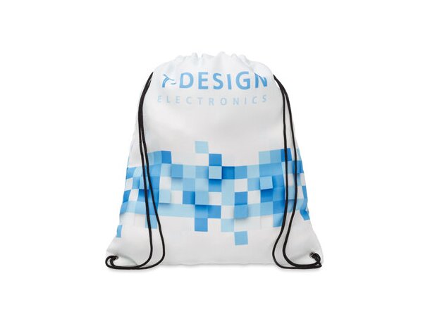 Mochila personalizada de cuerdas 100% poliéster de sarga 150d x 300d