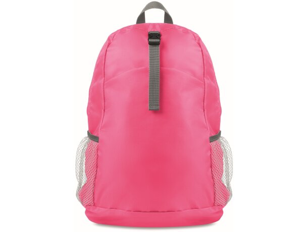 Mochila plegable fucsia barata