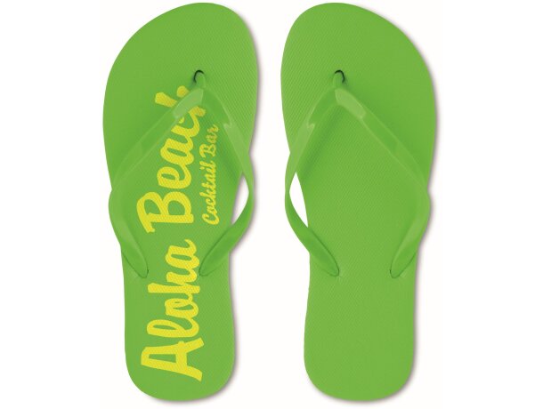 Chanclas de playa de una sola capa barato