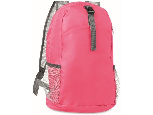 Mochila plegable fucsia barato