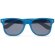 Gafas de sol de paja de trigo/pp completamente personalizadas azul