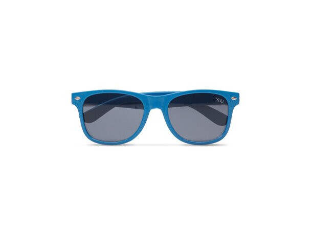 Gafas de sol de paja de trigo/pp completamente personalizadas azul