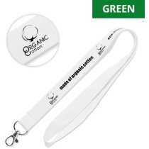 Lanyard de algodón orgánico