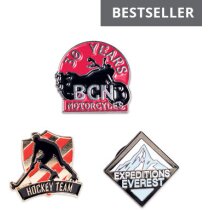 Pin Montepulciano niquelado con esmalte suave