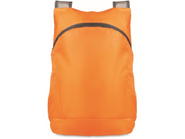 Mochila plegable naranja