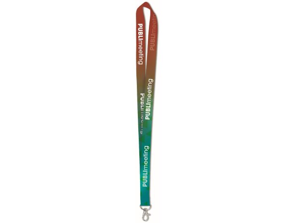 Lanyard sublimación. azul royal