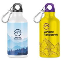Botellas personalizadas aluminio enganche imagen