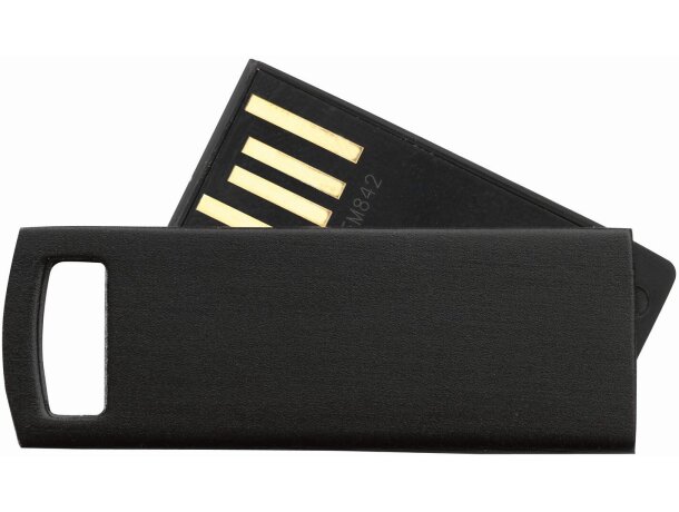 Pendrive ultra fino 4GB ideal para campañas publicitarias negro