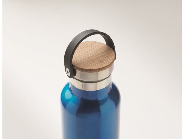 Botella de acero inoxidable de 500ml y de doble pared barata