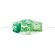 Mascarilla reutilizable con tiras ajustables.  merchandising