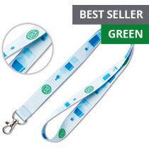 Lanyard de pet reciclado para sublimación. personalizado