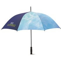 23 paraguas anti viento con cuadro de fibra de vidrio