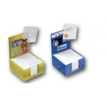 Cajas de notas forradas con frontal imantado personalizada