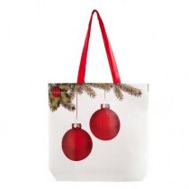 Bolsa laminada con dibujo de Navidad personalizada