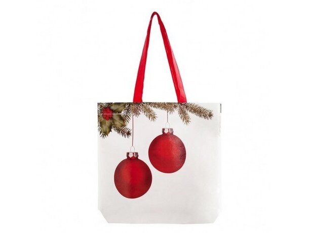 Bolsa laminada con dibujo de Navidad personalizada