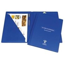 Carpeta Lavinia cartón reciclado con portabolígrafo