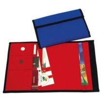Porta documentos de poliester con departamentos personalizado Porta documentos de poliester con departamentos personalizado