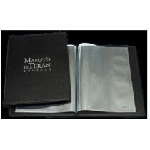 Porta menú polipiel con bolsillos para regalar personalizados