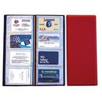 Tarjetero grande para 80 tarjetas en vinilo personalizado Tarjetero grande para 80 tarjetas en vinilo personalizado