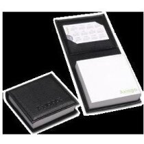 Porta notas con bloc y porta tarjetas personalizada